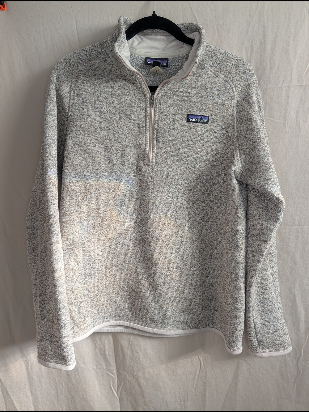 Patagonia Women's Better Sweater Half Zip in Pelican